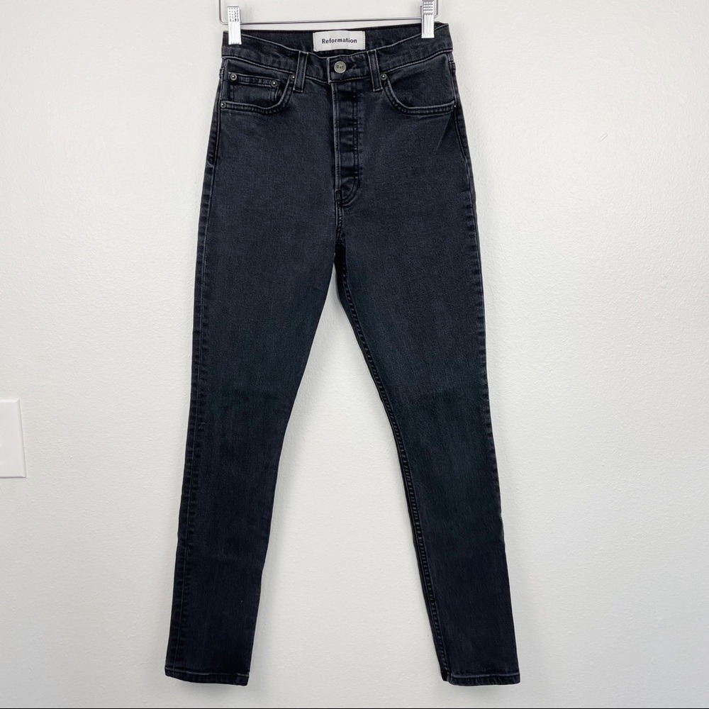 Reformation Serena‎ High Skinny Jeans